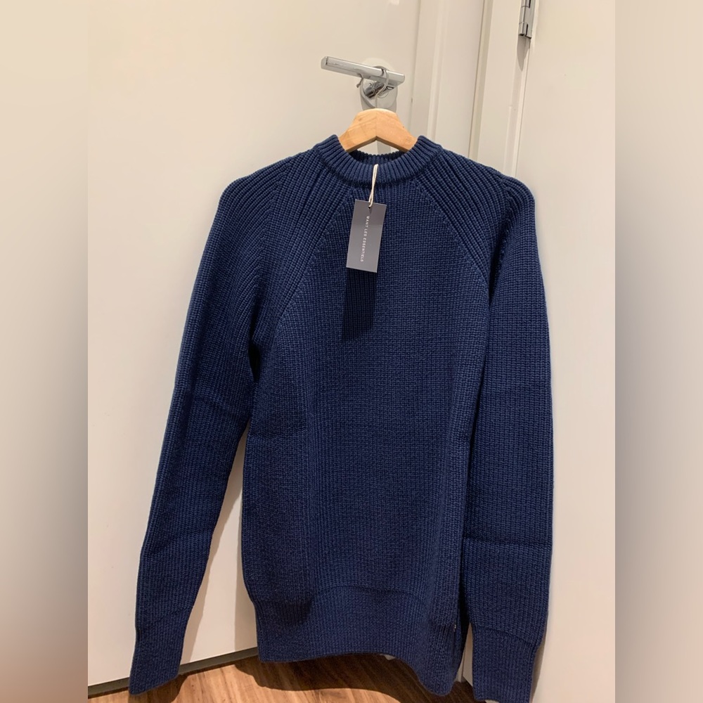 Men’s Want Les Essentials Casina Chunky Merino Wool Sweater (BNWT)